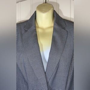 NWT - Worthington Houndstooth jacket / blazer 10P Classic look, tailored fit